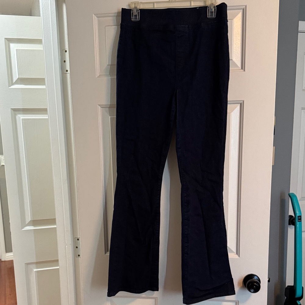 High waist pull up dark denim sz 6